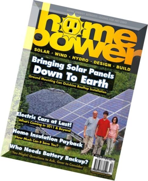Home Power Magazine — Issue 139 — 2010-10-11