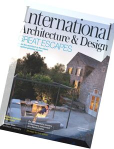 International Architecture & Design – Winter 2015