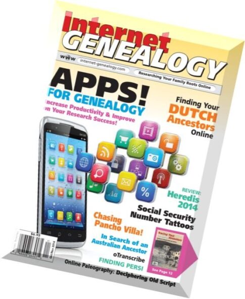 Internet Genealogy – October-November 2014