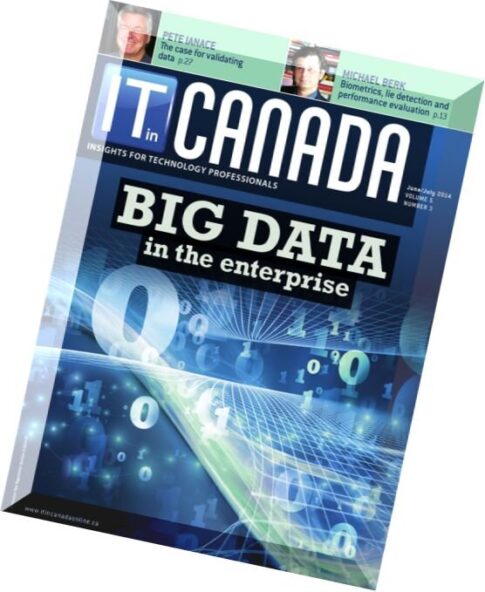 IT in Canada Magzine — June-July 2014