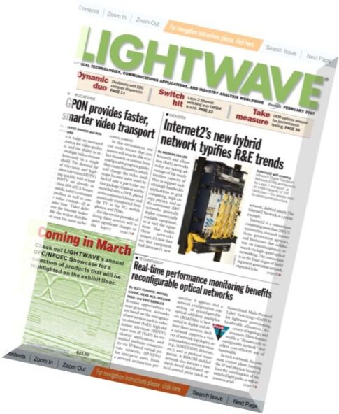 Lightwave — February 2007
