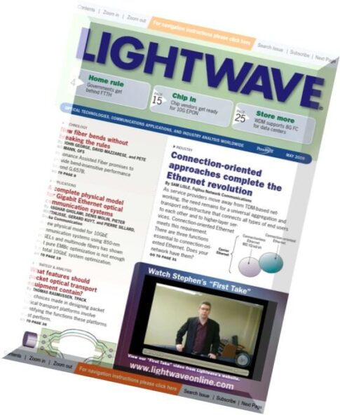 Lightwave – May 2009