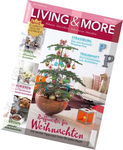 Living & More Lifestyle Magazin Dezember 12, 2014