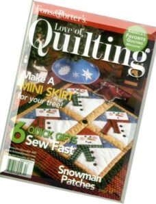 Love of Quilting 2005’11-12