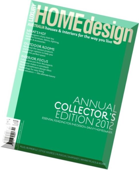 Luxury Home Design – N 1, Vol.15 (2012)