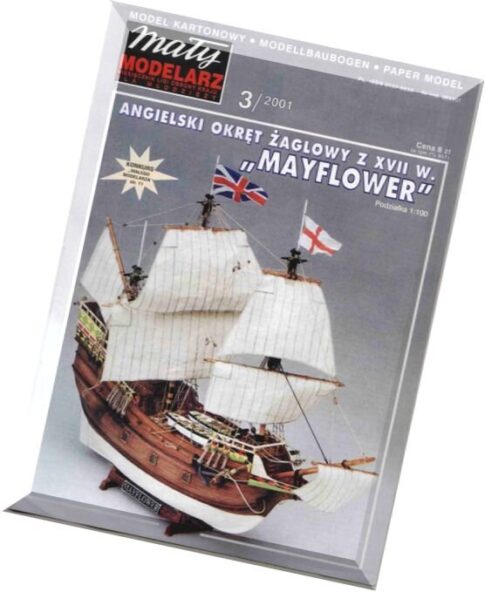 Maly Modelarz (2001-03) – Okret zaglowy Mayflower