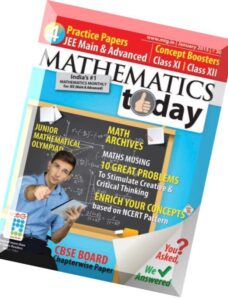 Mathematics Today – January 2015