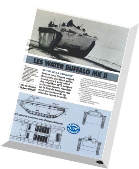 Militaria Magazine — Article French — Water Buffalo Mk II
