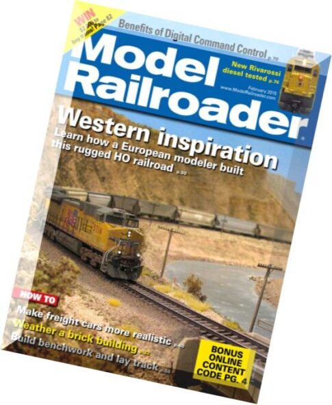 Model Railroader – February 2015