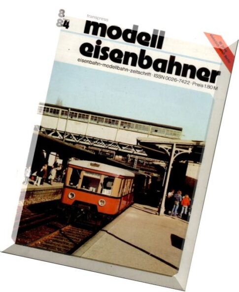 Modell Eisenbahner 1984-08