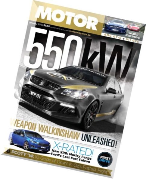 MOTOR Magazine Australia — January 2015