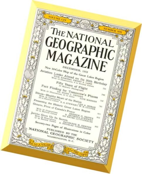National Geographic Magazine 1953-12, December