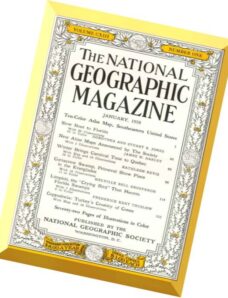 National Geographic Magazine 1958-01, January