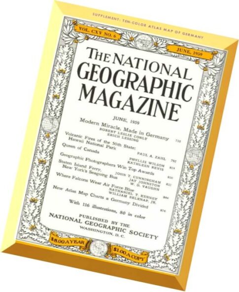 National Geographic Magazine 1959-06, June