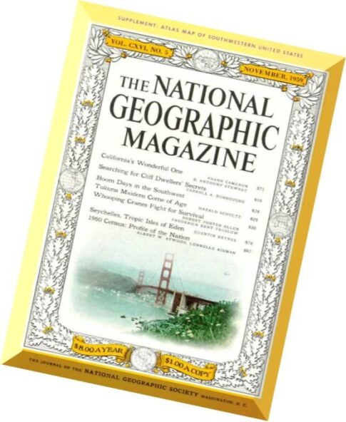 National Geographic Magazine 1959-11, November