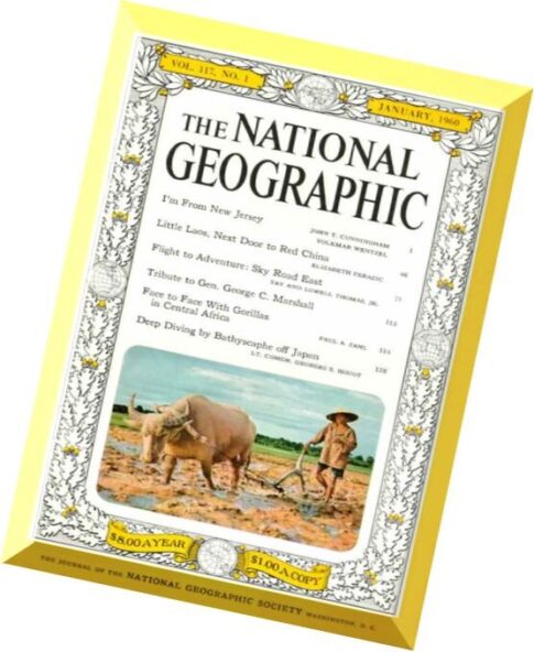 National Geographic Magazine 1960-01, January