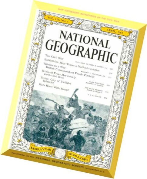 National Geographic Magazine 1961-04, April