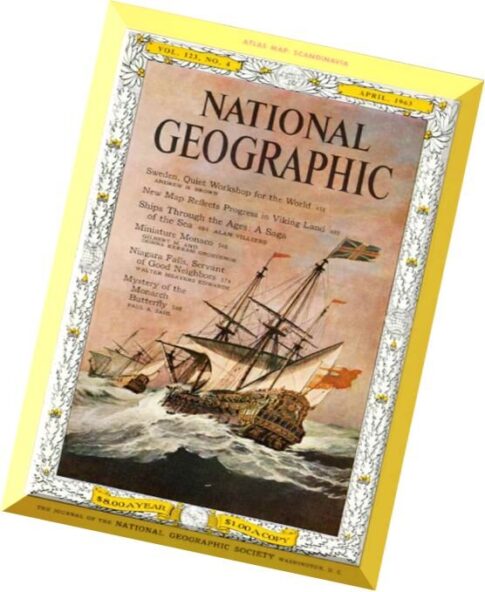 National Geographic Magazine 1963-04, April