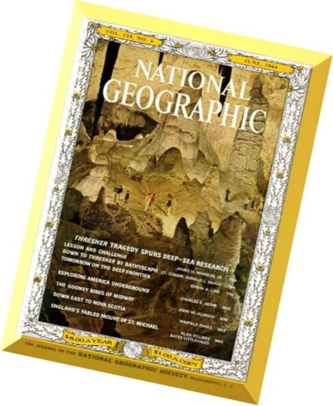 National Geographic Magazine 1964-06, June