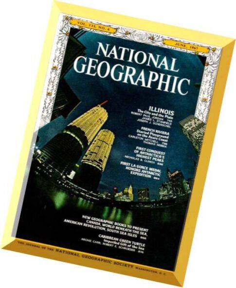 National Geographic Magazine 1967-06, June