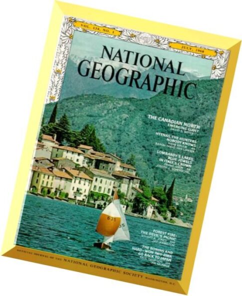 National Geographic Magazine 1968-07, July