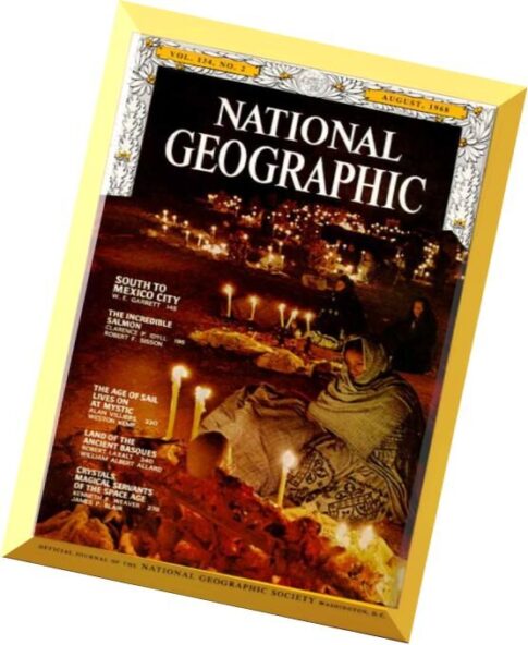 National Geographic Magazine 1968-08, August