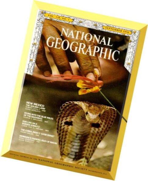 National Geographic Magazine 1970-09, September
