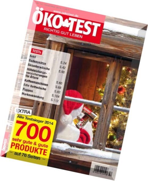 Okotest — Verbrauchermagazin Dezember 12, 2014