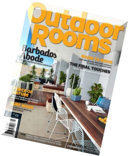 Outdoor Rooms Magazine 25th Edition, 2014