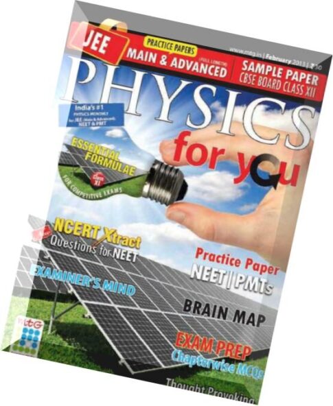 Physics For You — February 2013