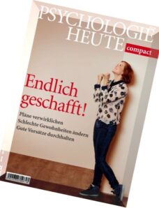 Psychologie Heute Compact Magazin Januar N 01, 2015