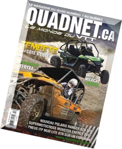 Quadnet Le Monde du VTT – February-March 2012