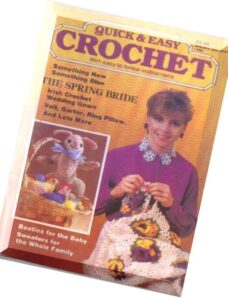 Quick & Easy Crochet 1986 Spring Holiday