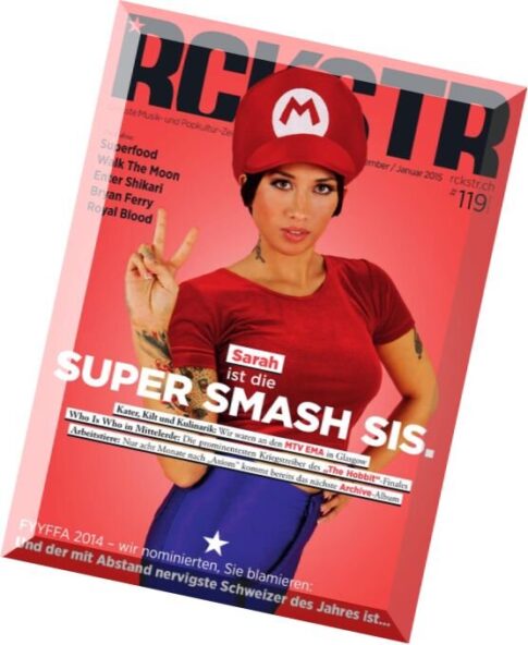 RCKSTR Magazine – Dezember 2014-Januar 2015