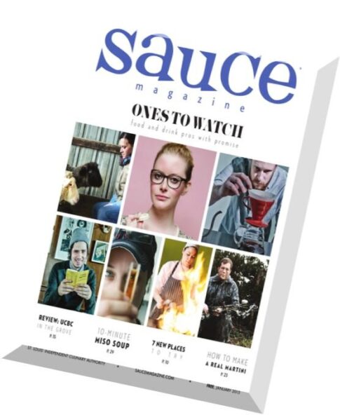 Sauce Magazine – January 2015