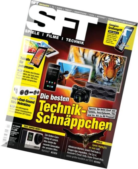 SFT (Spiele Filme Technik) Magazin Januar N 01, 2015