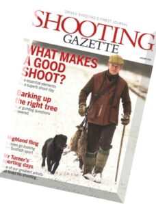 Shooting Gazette – January 2015