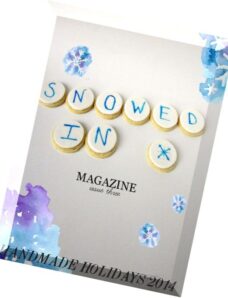 SNOWED IN Magazine – Holiday 2014
