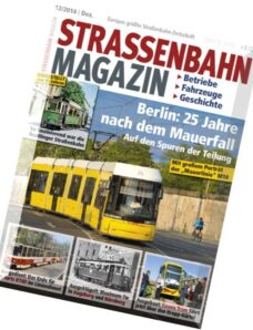 Strassenbahn Magazin Dezember 12, 2014