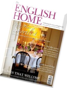 The English Home – January 2015