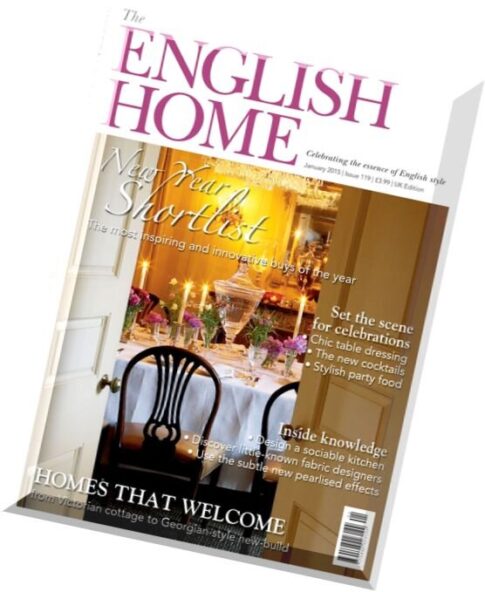 The English Home — January 2015