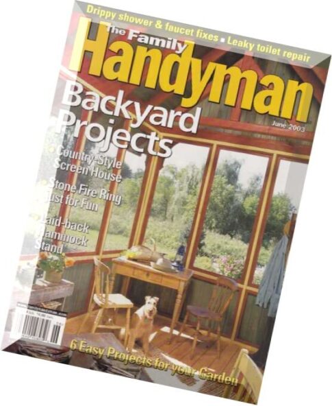 The Family Handyman — June 2003