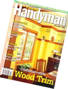 The Family Handyman – November 2003