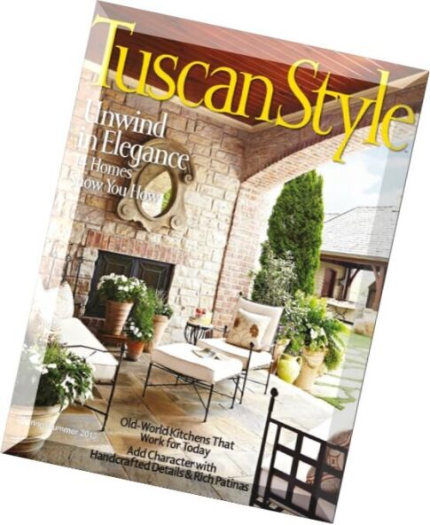 Tuscan Style Magazine Spring-Summer 2015