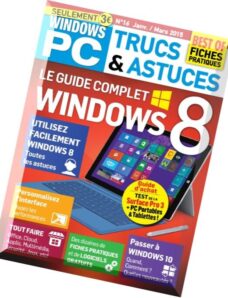 Windows PC Trucs et Astuces N 16 — Janvier-Mars 2015