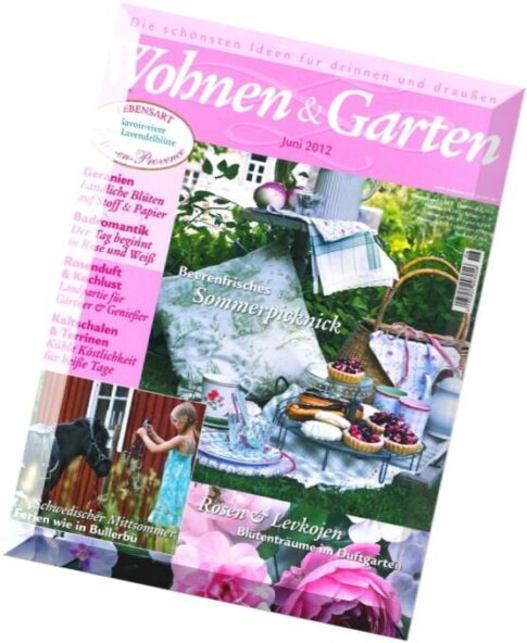 Wohnen und Garten Magazin Juni N 06, 2012
