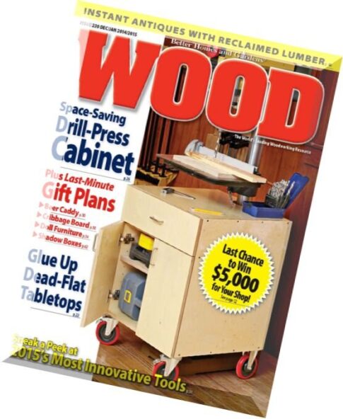 WOOD Magazine — December 2014 — January 2015
