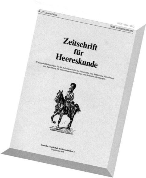 Zeitschrift fur Heereskunde 1994-01-03 (371)