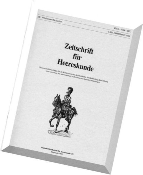 Zeitschrift fur Heereskunde 1998-10-12 (390)