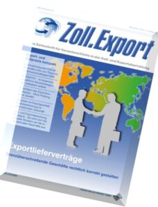 Zoll.Export – Dezember 2014
